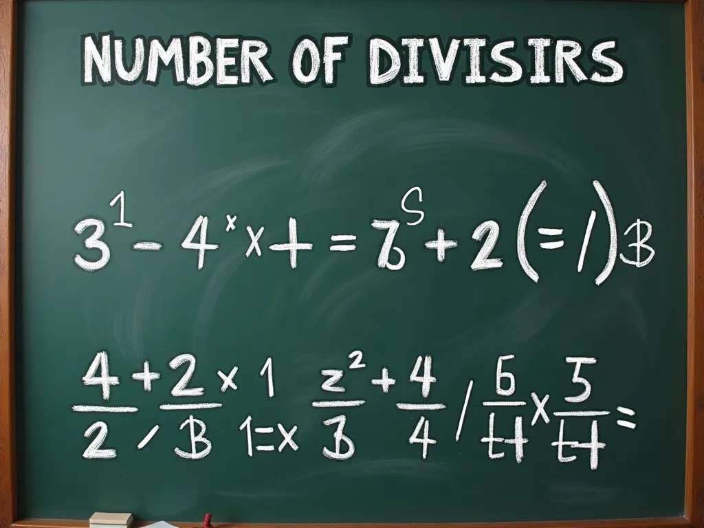約数の個数求め方 - 数理学